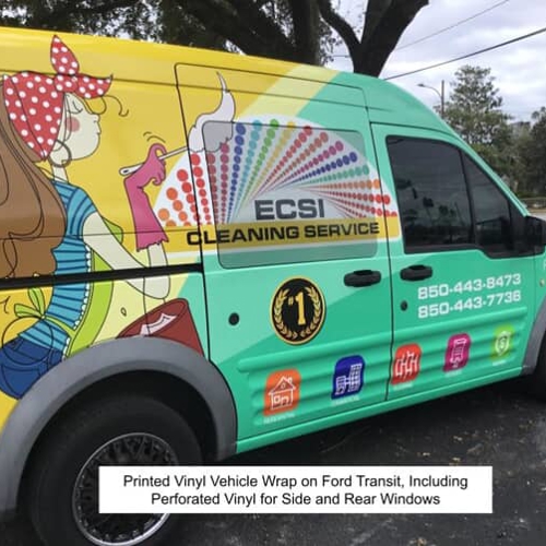G. Vehicle Graphics - Lettering, Partial & Full Wraps